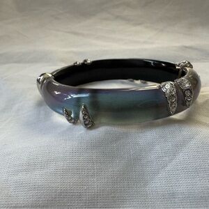 Alexis Bittar Iridescent Bracelet with Gemstone Accents